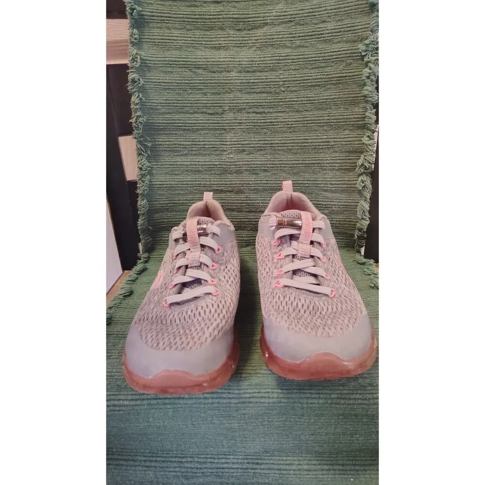 Skechers Skech-Air Women’s Running Shoes Sneaker Mauve Gray Pink Size 6